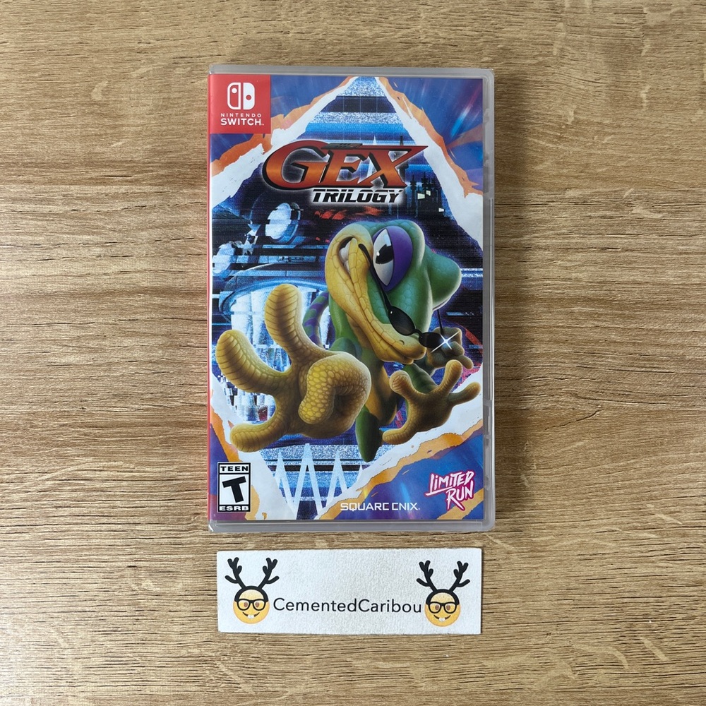 Gex Trilogy Nintendo Switch Game Limited Run NEW SEALED